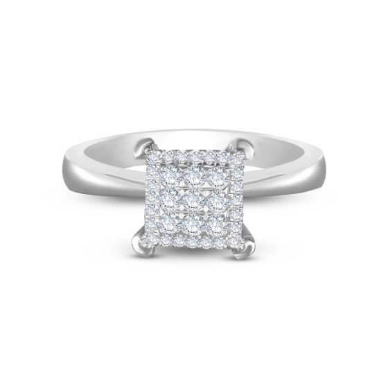 Diamond Ring Illusion Princess CWF0689