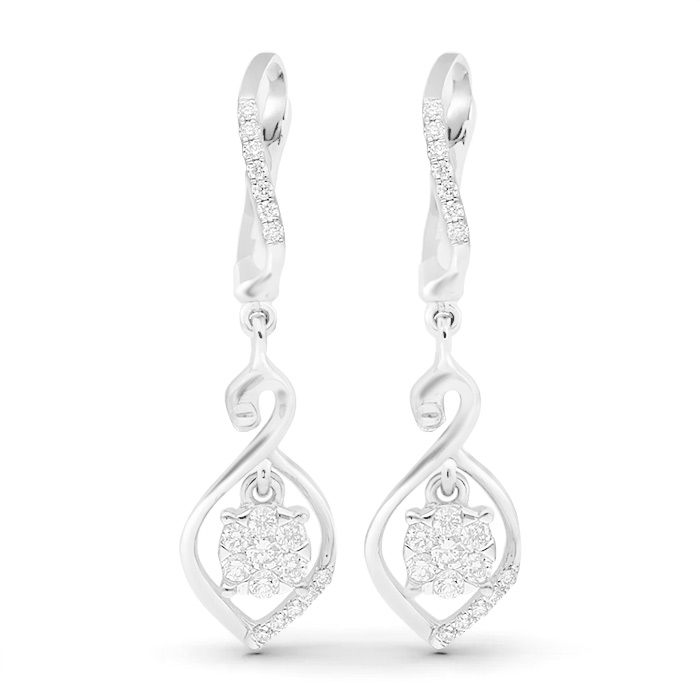  Diamond Ladies Earrings AF0379 