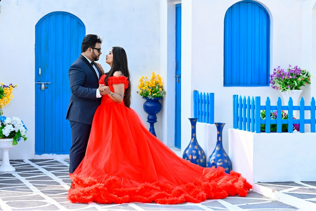 Salah satu contoh konsep visual prewedding indoor Salah satu contoh konsep visual prewedding indoor