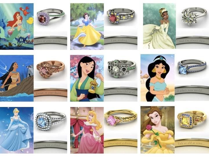 5 Cincin Kawin Unik yang Terinspirasi dari Karakter Princess Disney 5 Cincin Kawin Unik yang Terinspirasi dari Karakter Princess Disney