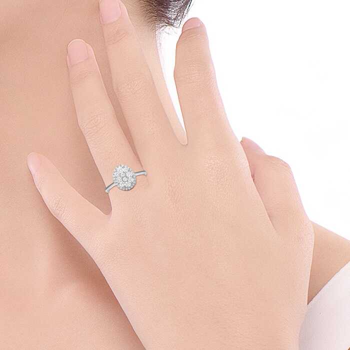 Serenity Glow Diamond Ladies Ring CWF0439