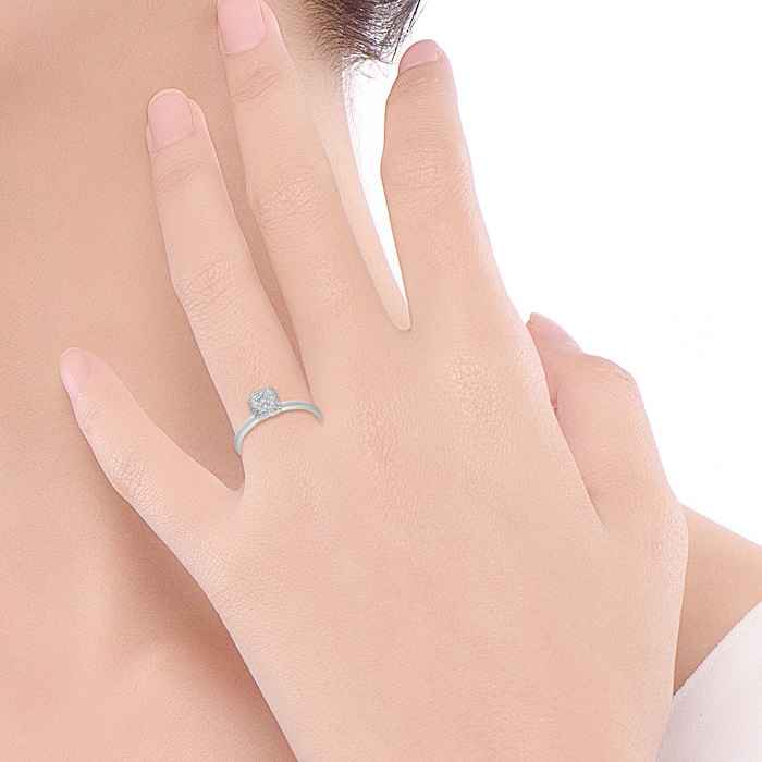 PRINCESS Diamond Ring CWF0471