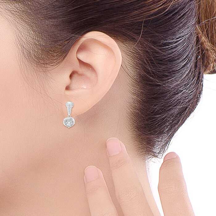 Diamond Earrings E16048-40