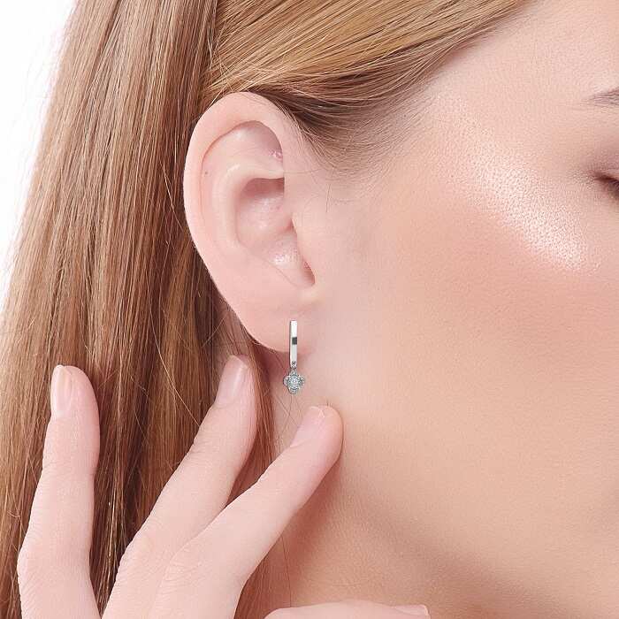 Diamond Earrings E16056-27