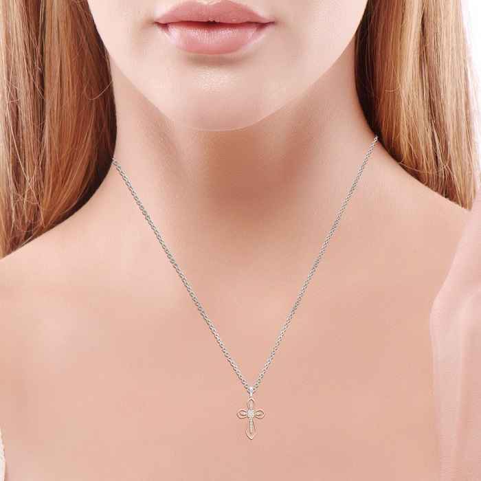 Diamond Cross Pendant LSF0166