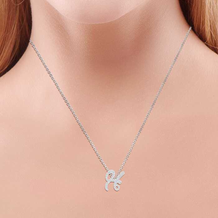 Lucky Charm Pendant - (Alphabet Pendant) LWF0407 - Lagi Lagi Tennis