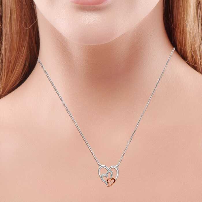 Diamond Necklace Te Amo LWF0689