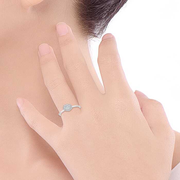 Diamond Ladies Ring P-DRF0104