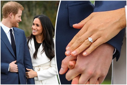 Arti Romantis di Balik Cincin Tunangan Meghan Markle