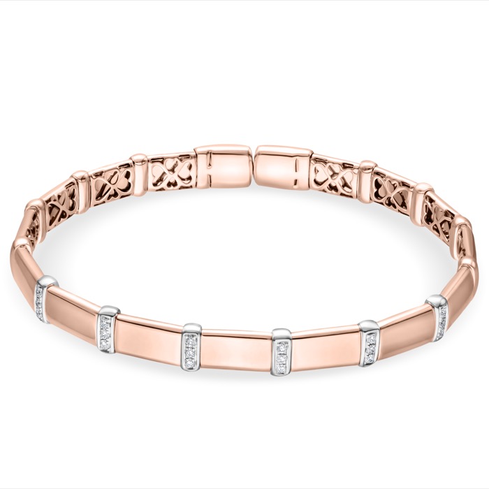 Diamond Bangle Bamboo GKF0508M