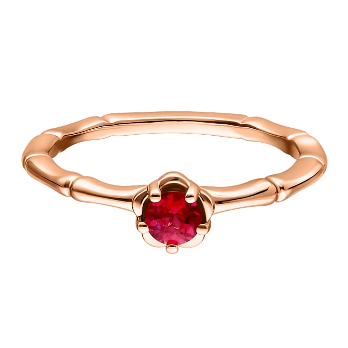 Bamboo Diamond Ladies Ring CWS0524