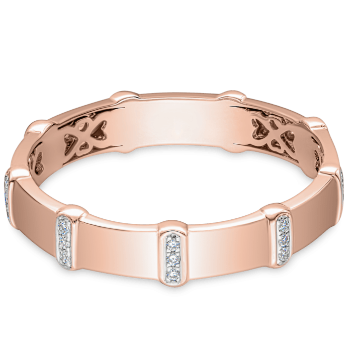 Bamboo Diamond Ladiees Ring CWF3108