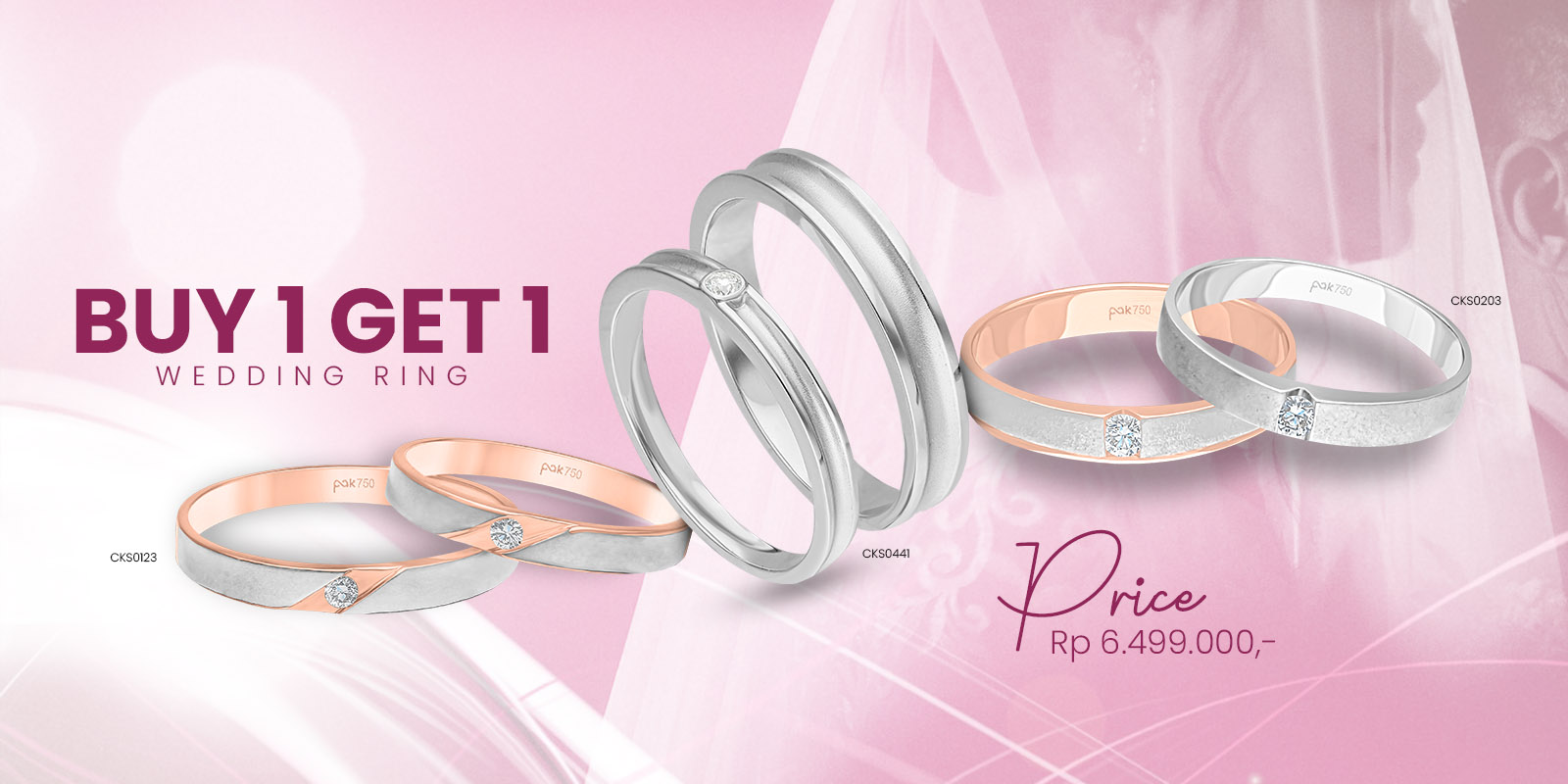 Buy 1 Get 1 Wedding Ring