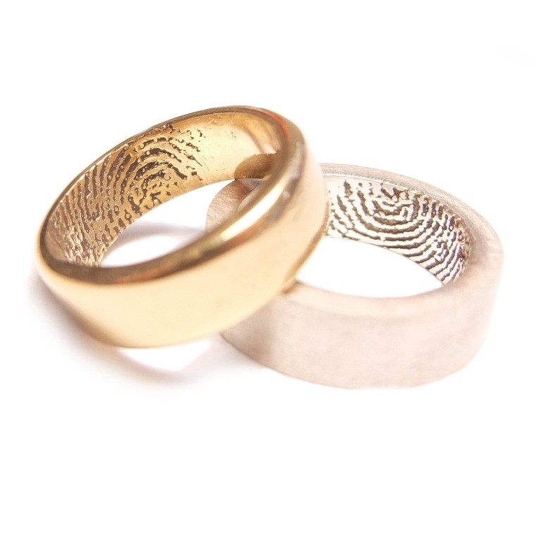 Cincin Kawin Unik Dengan Sidik Jari, Penuh Makna dan Filosofi Cincin Kawin Unik Dengan Sidik Jari, Penuh Makna dan Filosofi