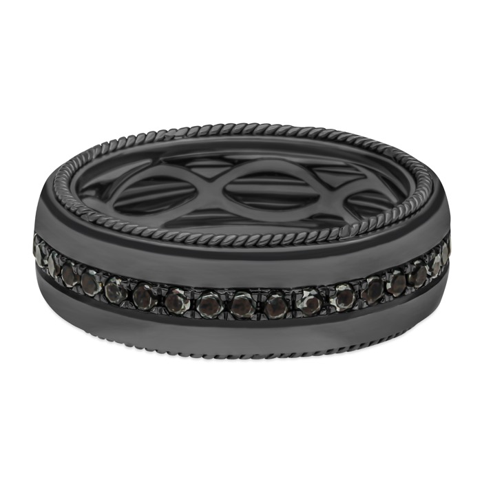 Cincin Kawin Zirconium Hitam, Perhiasan Unik dengan Warna yang Menawan cincin kawin zirconium hitam, cincin kawin,