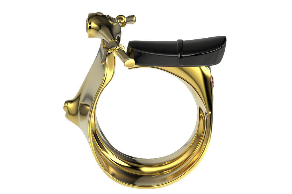 Cincin Tunangan Unik Bagi Para Pecinta Vespa Di Seluruh Cincin Tunangan Unik Bagi Para Pecinta Vespa Di Seluruh