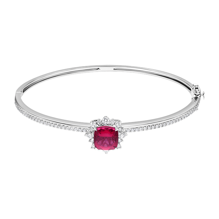 Diamond Bangle Fuchsia GKF0499