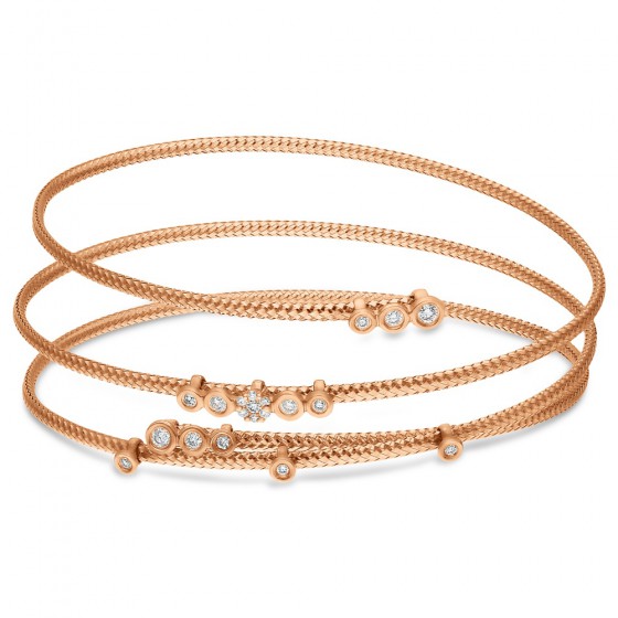 Diamond Bangle MG71009-RG Diamond Bangle MG71009-RG