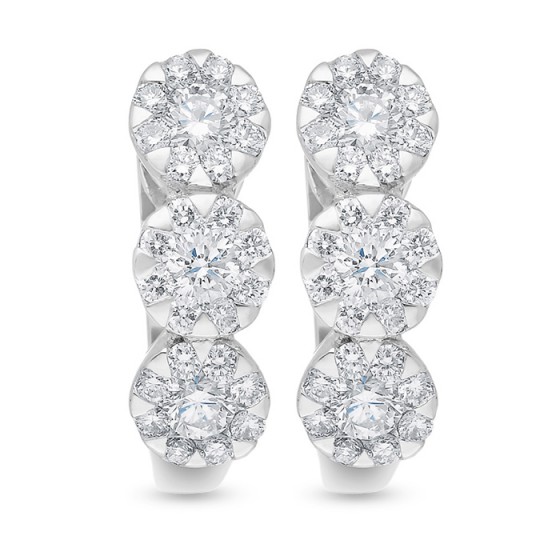 Diamond Earrings AF0198 | Passion Jewelry