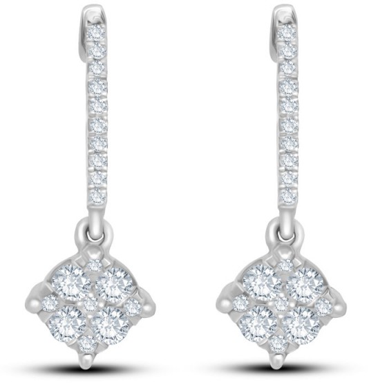 LILYCUT Diamond Earrings AF0302