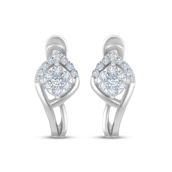 LOTUS FANCY Diamond Earrings AF0371
