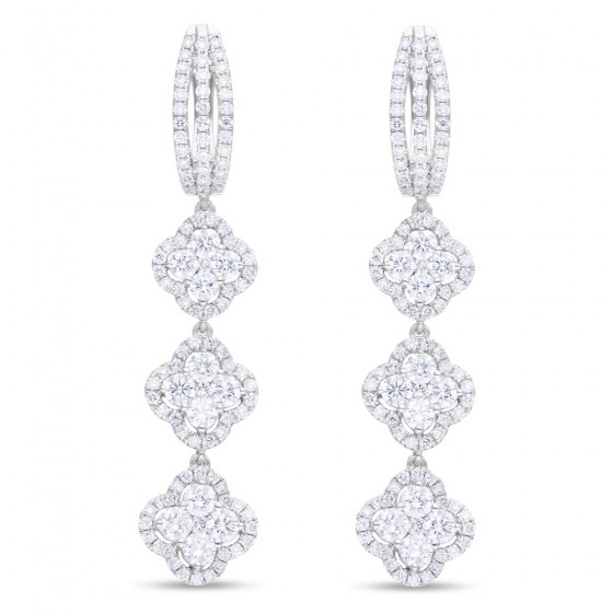 Diamond Earrings AF0437 | Passion Jewelry