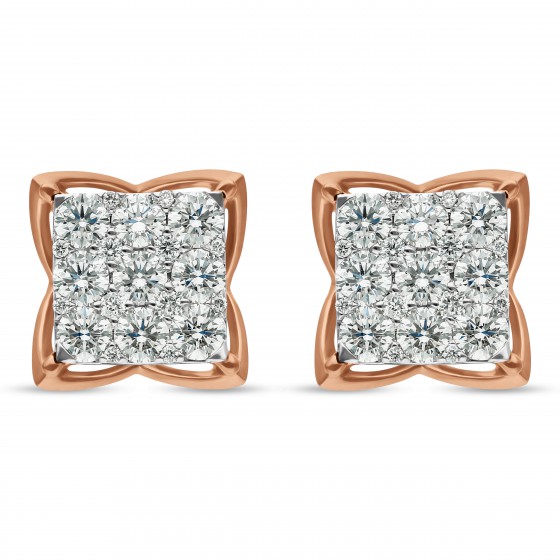 Princess Diamond Earrings AF0904