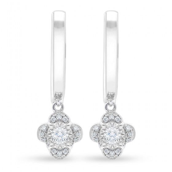 Diamond Earrings E16056-27