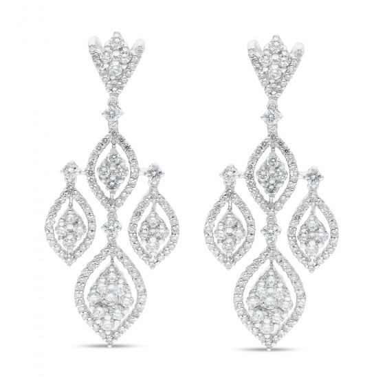 Diamond Earrings FL00354 Diamond Earrings FL00354