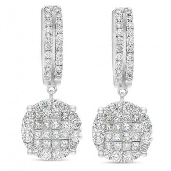 Diamond Earrings NSB14115AT001 Diamond Earrings NSB14115AT001