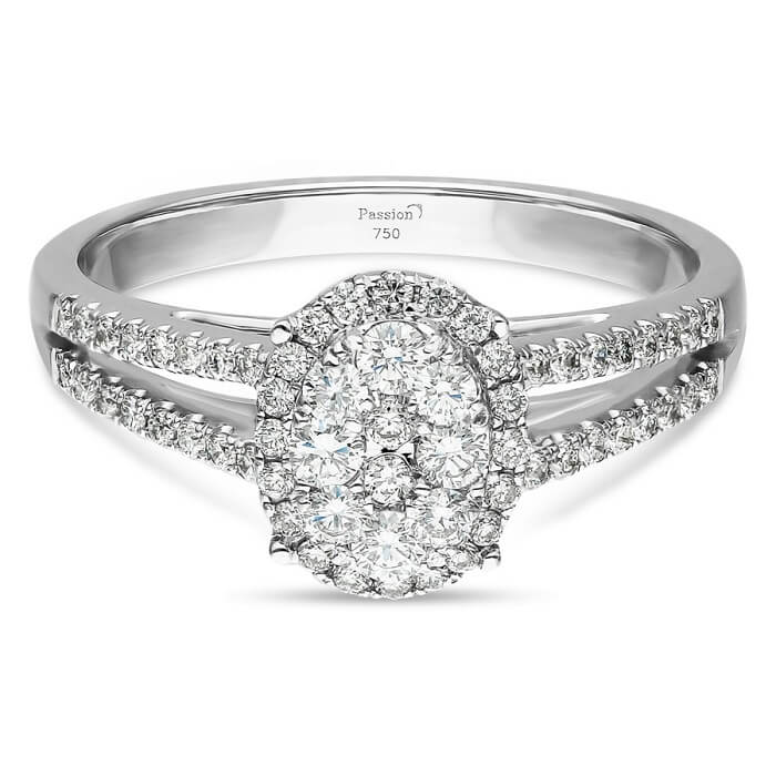 Serenity Glow Diamond Ladies Ring CWF0719