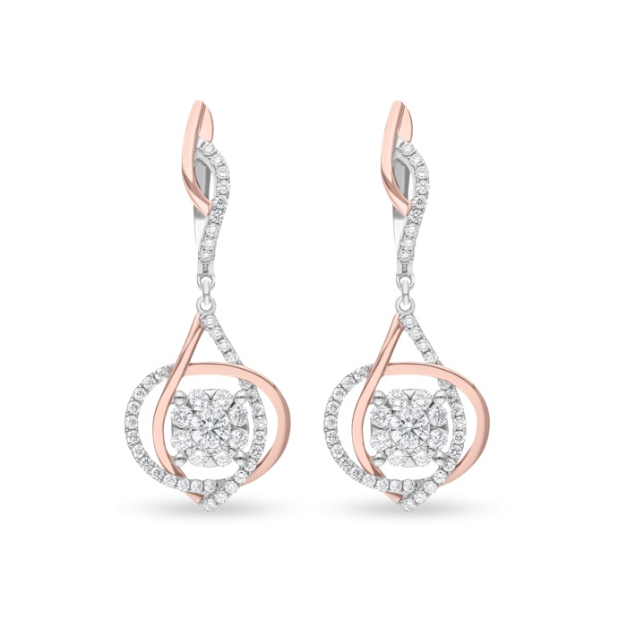 Diamond Ladies Earrings ANAAT3 Diamond Ladies Earrings ANAAT3