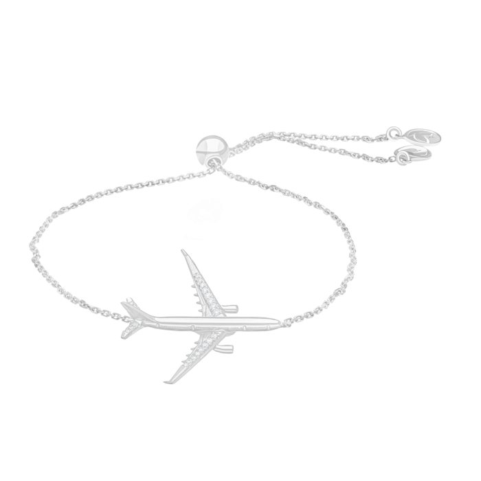 Diamond Ladies Bracelet Plane GF-CWF2251