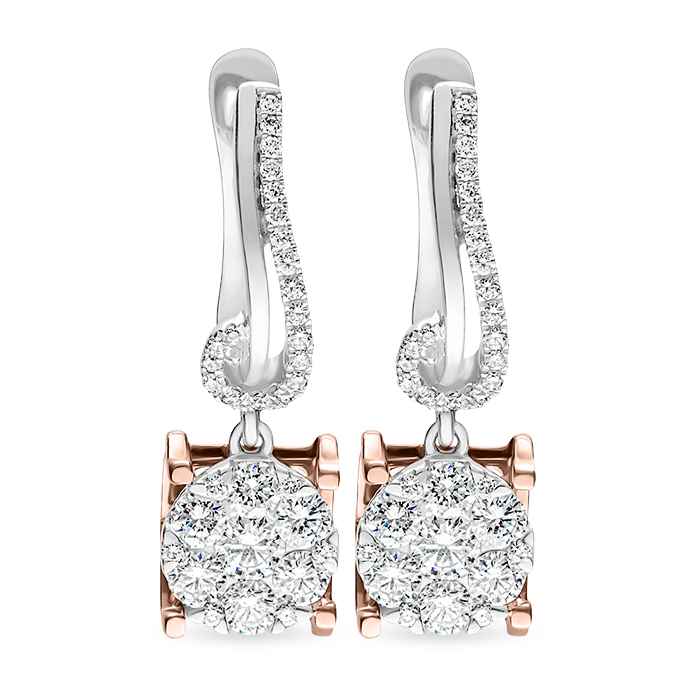 Diamond Ladies Earrings AF0245