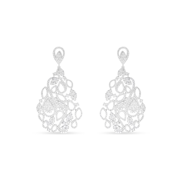 Diamond Ladies Earrings AF1036 Diamond Ladies Earrings AF1036