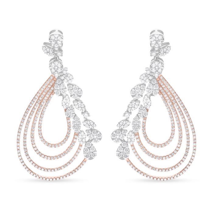 Diamond Ladies Earrings AF1209