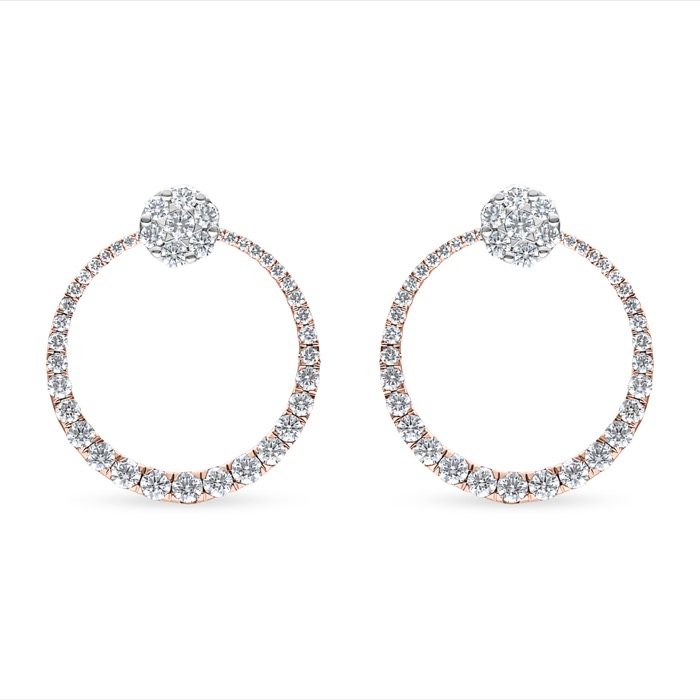 Diamond Ladies Earrings AF1351