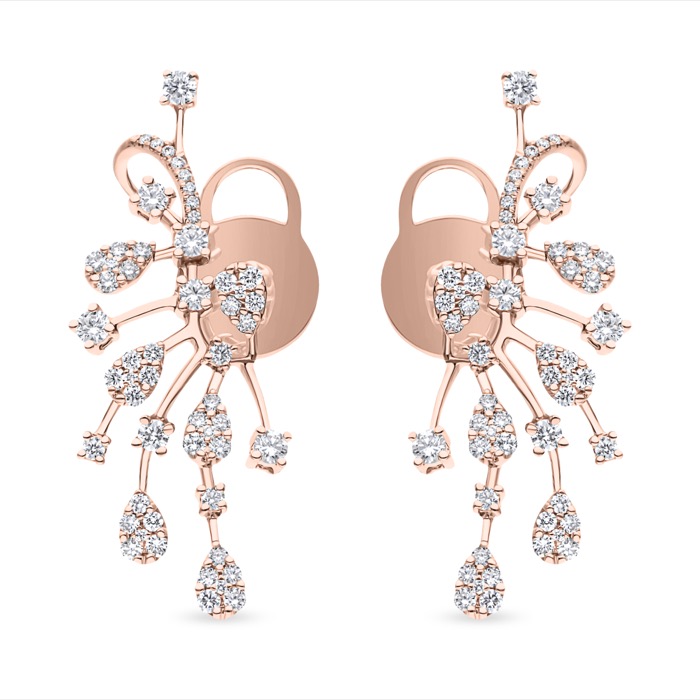 Diamond Ladies Earrings AF1360