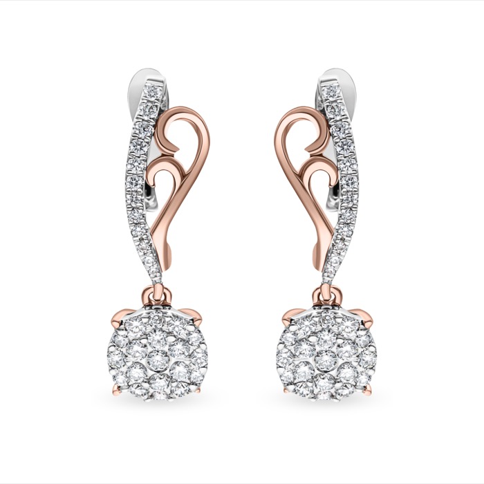 Diamond Ladies Earrings AF1371