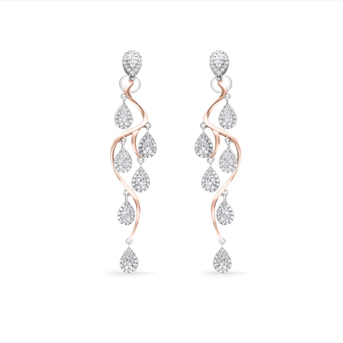 Diamond Ladies Earrings AF1381