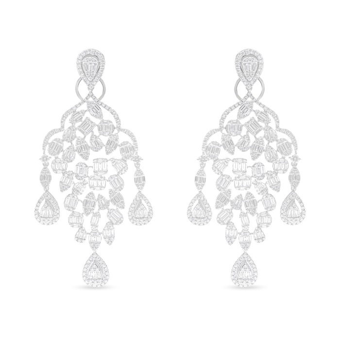 Diamond Ladies Earrings ER12192A Diamond Ladies Earrings ER12192A
