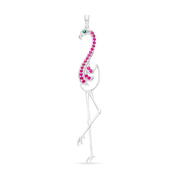 Diamond Pendant Flamingo LWF01001