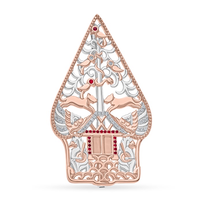 Wayang Diamond Ladies Pendant LWF1018