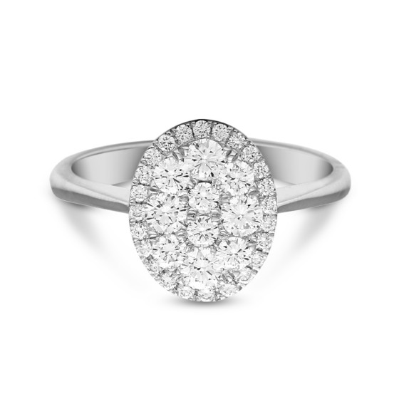 Serenity Glow Diamond Ladies Ring CWF0439