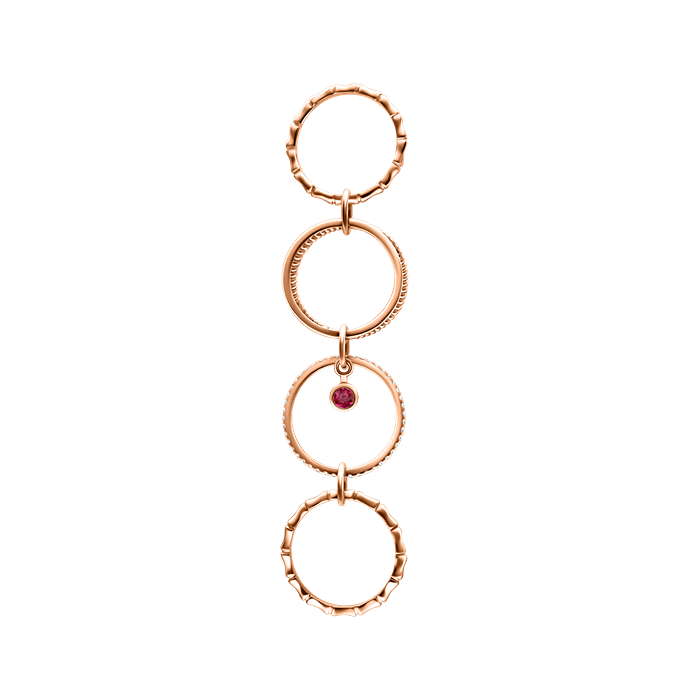 Diamond Ladies Ring Bamboo CWF3579