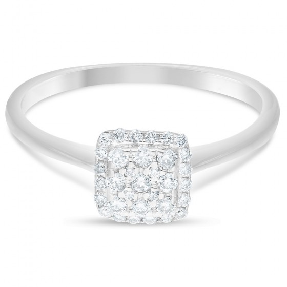 Diamond Ring Illusion Princess CWF0438