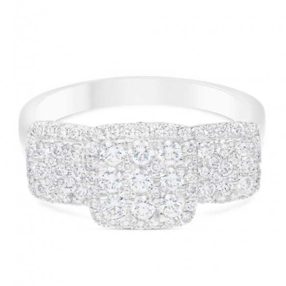 PRINCESS Diamond Ring CWF0453