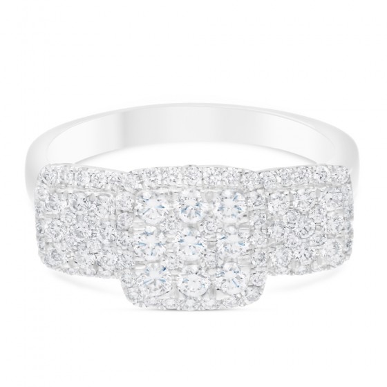 PRINCESS Diamond Ring CWF0453