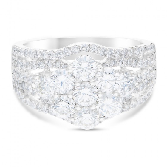 Diamond Ladies Ring CWF1007 Diamond Ladies Ring CWF1007