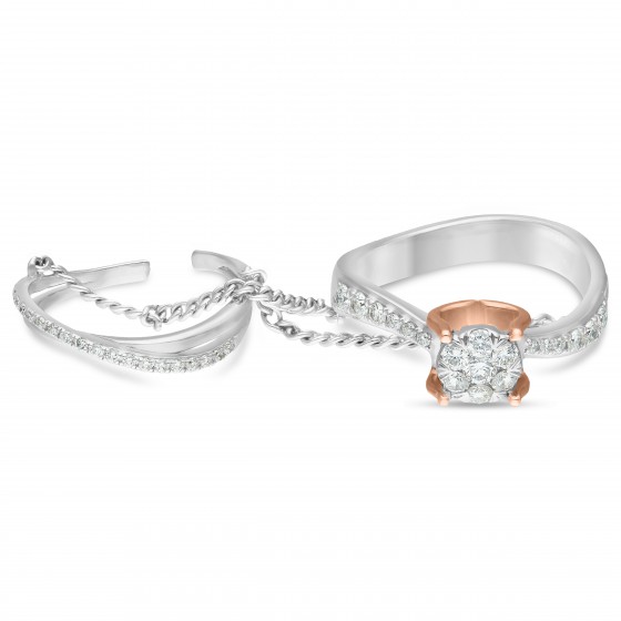 Diamond Ladies Ring CWM0223F Diamond Ladies Ring CWM0223F